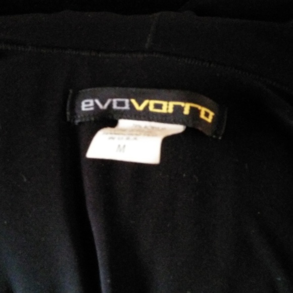 Eva Varro Black Ruffle Cascade Wrap (M) - Picture 3 of 3